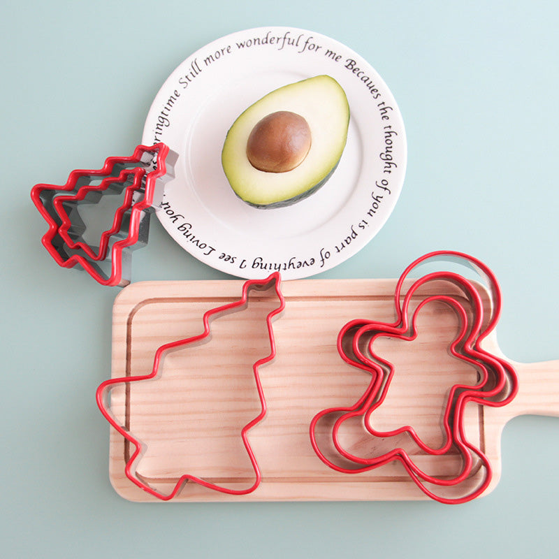 3Pcs / Set Cookie Cutter 430 Stainless Steel + PVC Sandwich Cutting Mold (BPA Free, No FDA) 3Pcs / Set Cookie Cutter 430 Stainless Steel + PVC Sandwich Cutting Mold (BPA Free, No FDA)